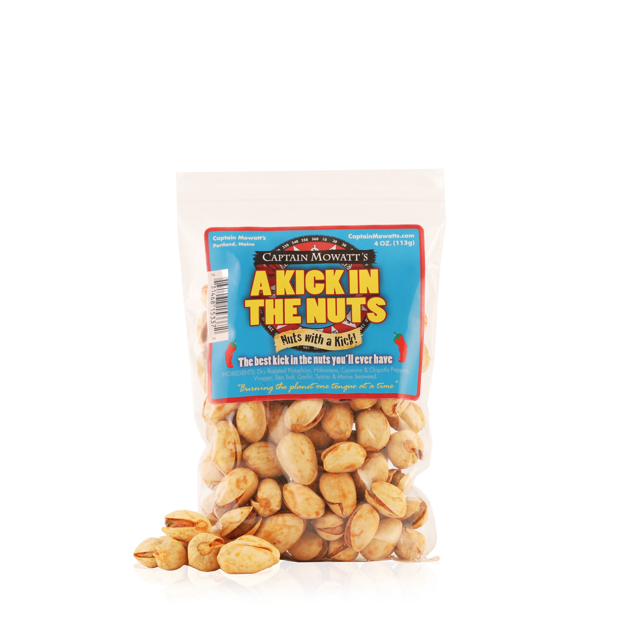 Kick In The Nuts - Pistachios