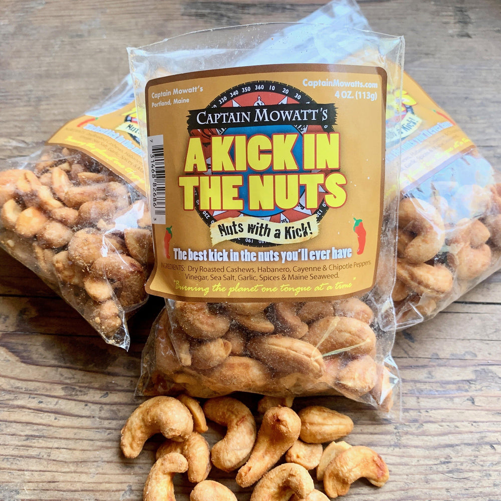 Kick In The Nuts - Cashews - Captain Mowatt's