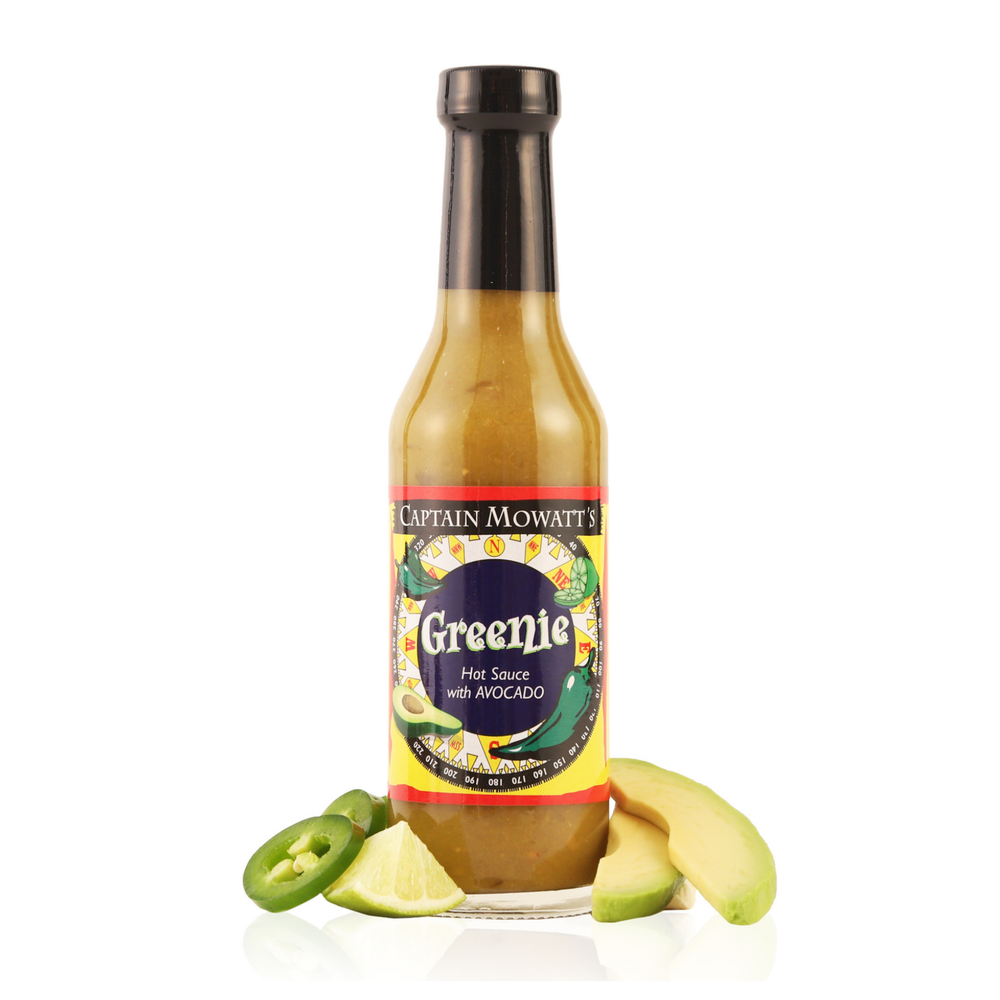 The best hot sauce. The most popular hot sauce.  Avocado and jalapeno hot sauce