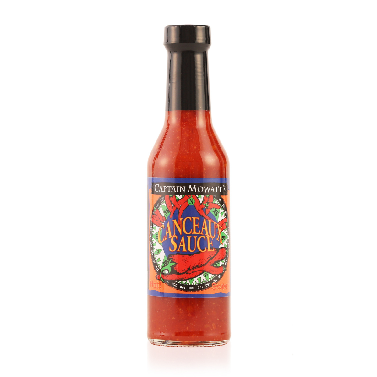 Canceaux Sauce - Hot sauce, sweet garlic flavor with a kick.