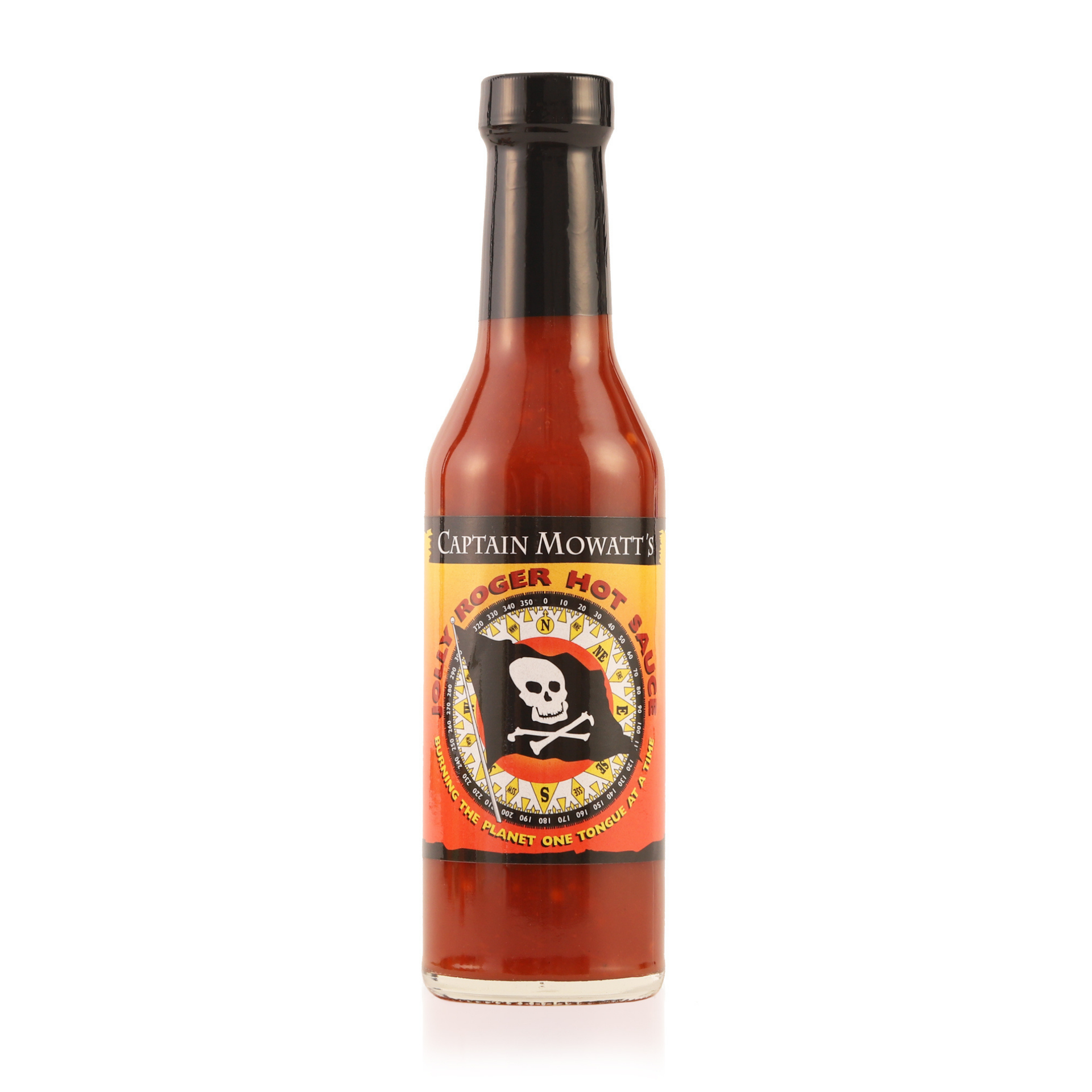 Jolly Roger - Smokey habanero hot sauce.