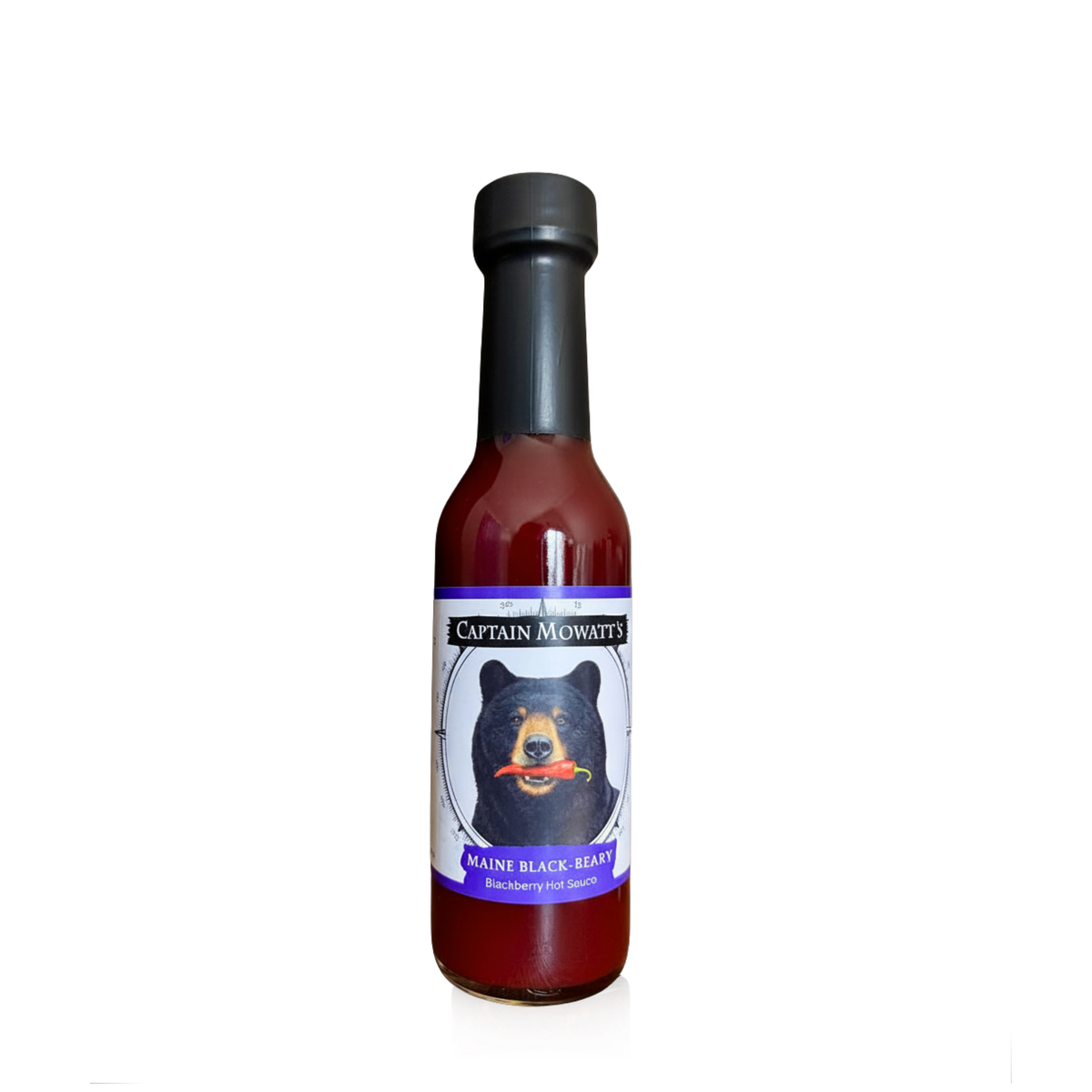 Maine Black Beary - Maine blackberry hot sauce.