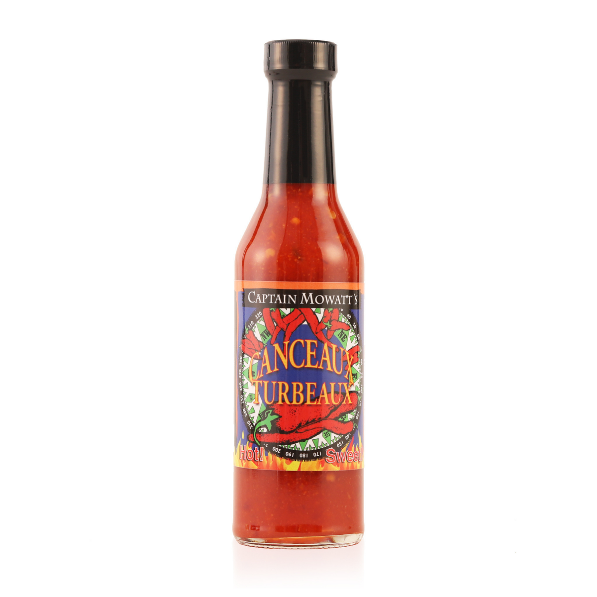 Canceaux Turbeaux - Hot sauce, sweet garlic flavor with a kick.