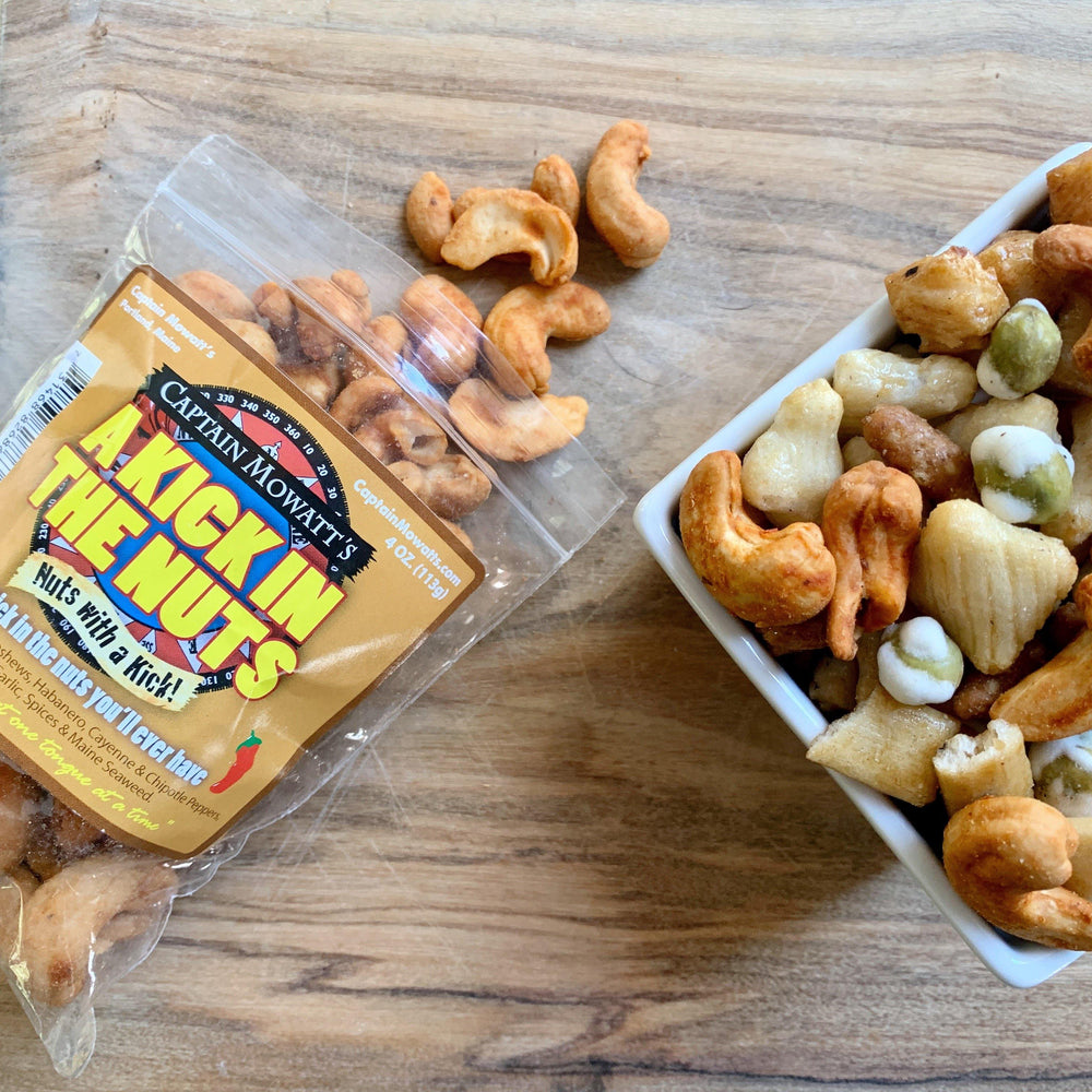 Kick In The Nuts - Cashews - Captain Mowatt's